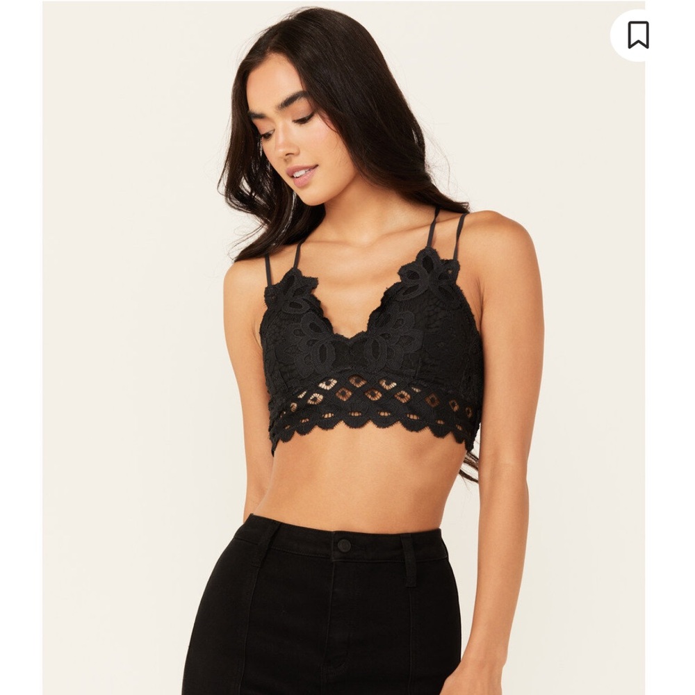 Wishlist Black Lace Bralette